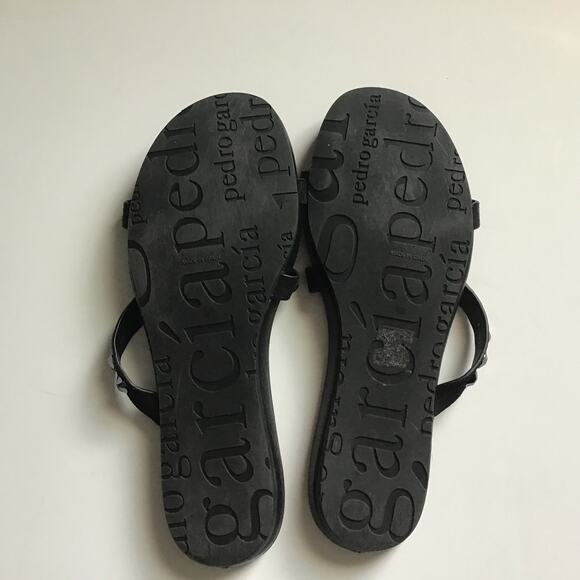 PEDRO GARCIA Crystal Studded Sandals Size 10/EUR 40 - Picture 3 of 4